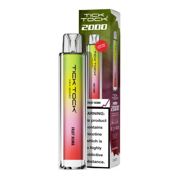 TICK TOCK MINI 2000 DISPOSABLE VAPE KIT 20MG - Image 28