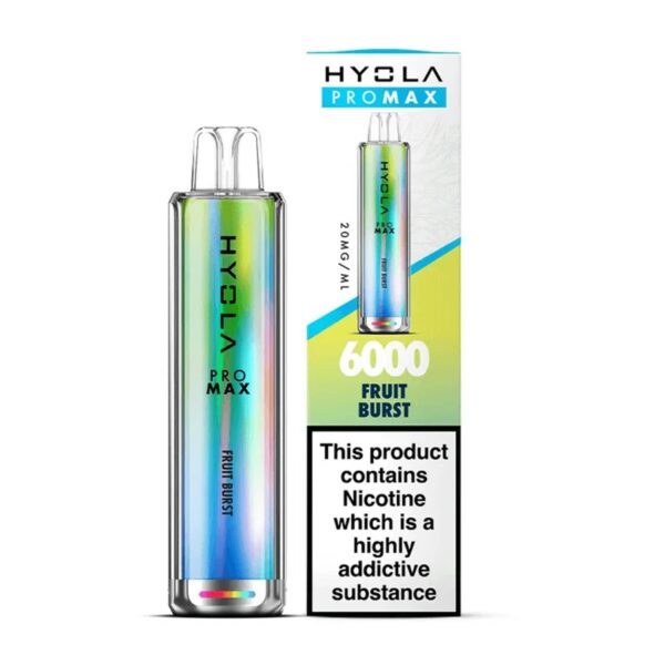 HYOLA PRO MAX 6000 PREFILLED POD VAPE KIT 20MG - Image 26
