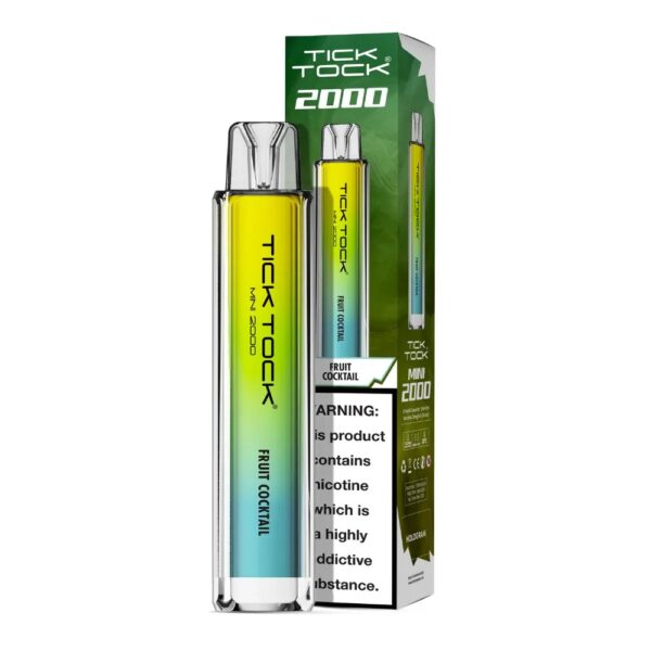 TICK TOCK MINI 2000 DISPOSABLE VAPE KIT 20MG - Image 30