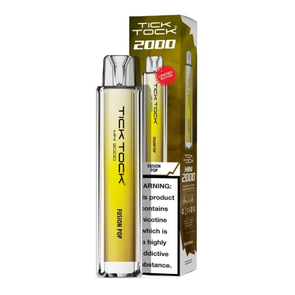 TICK TOCK MINI 2000 DISPOSABLE VAPE KIT 20MG - Image 32
