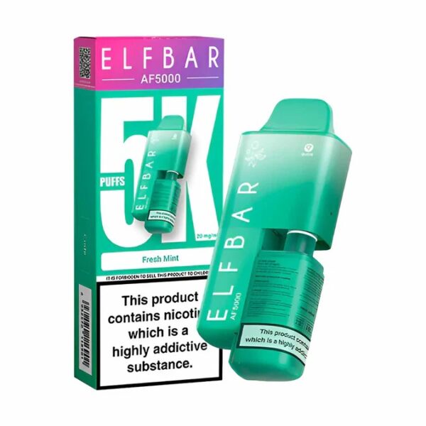 ELF BAR AF5000 PREFILLED POD VAPE KIT 20MG - Image 10