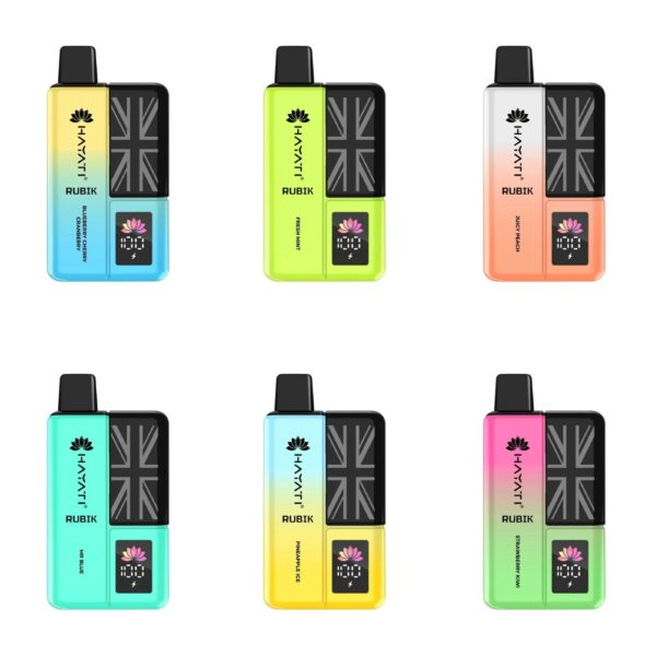 HAYATI RUBIK 7000 PREFILLED POD VAPE KIT 20MG