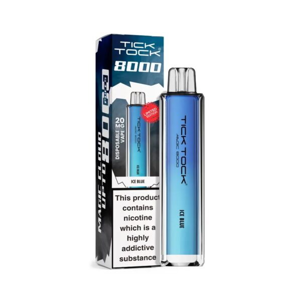 TICK TOCK MAGIC 8000 PREFILLED POD VAPE KIT 20MG - Image 36