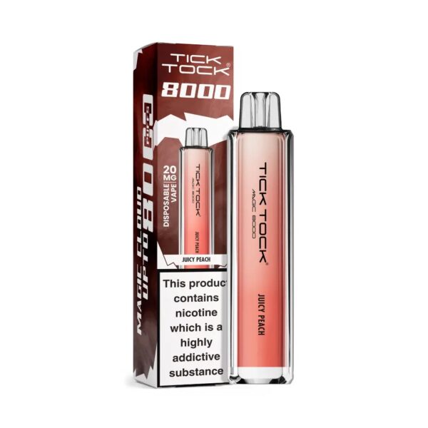 TICK TOCK MAGIC 8000 PREFILLED POD VAPE KIT 20MG - Image 38