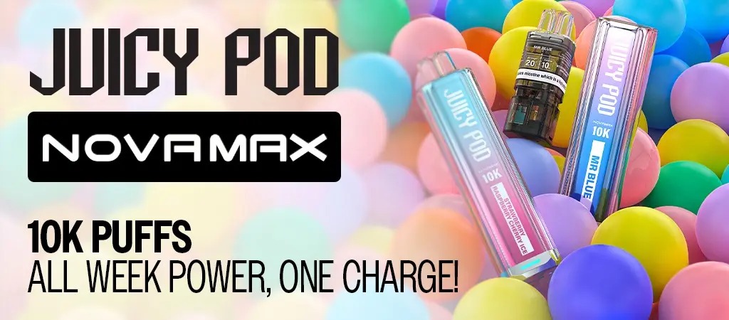 JUICY POD NOVAMAX 10K