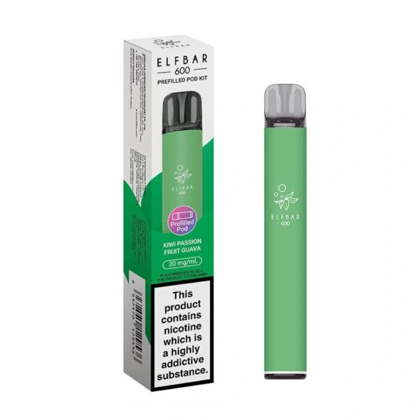 ELF BAR 600 PREFILLED POD VAPE KIT 20MG - Image 26