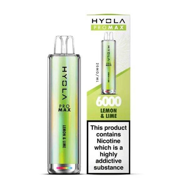 HYOLA PRO MAX 6000 PREFILLED POD VAPE KIT 20MG - Image 30