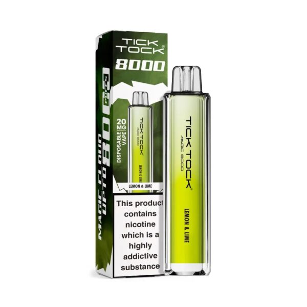 TICK TOCK MAGIC 8000 PREFILLED POD VAPE KIT 20MG - Image 40