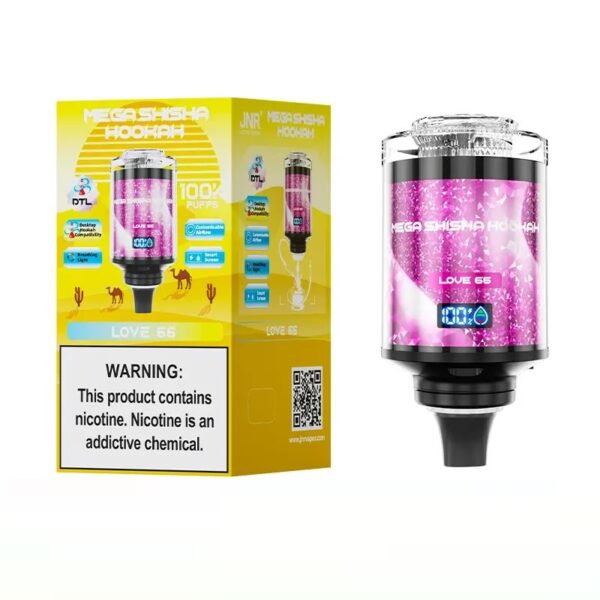 JNR MEGA SHISHA HOOKAH 100K DISPOSABLE VAPE 20MG - Image 6