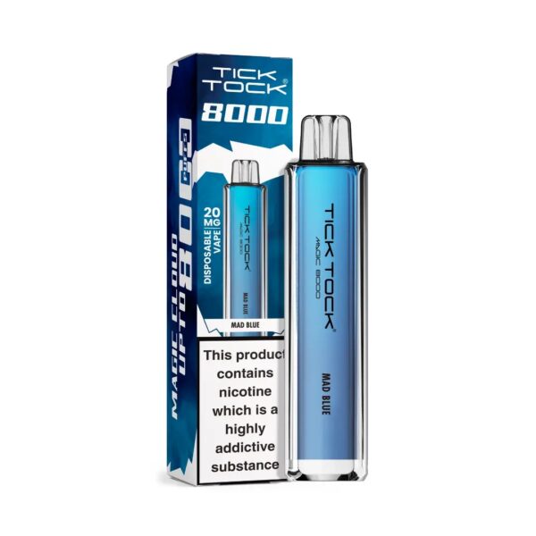 TICK TOCK MAGIC 8000 PREFILLED POD VAPE KIT 20MG - Image 44