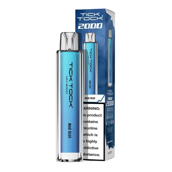 TICK TOCK MINI 2000 DISPOSABLE VAPE KIT 20MG - Image 44