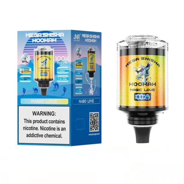 JNR MEGA SHISHA HOOKAH 100K DISPOSABLE VAPE 20MG - Image 8