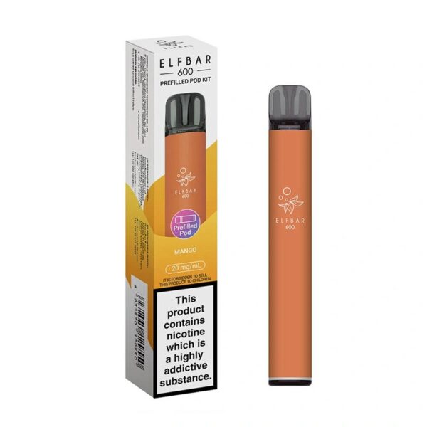 ELF BAR 600 PREFILLED POD VAPE KIT 20MG - Image 30