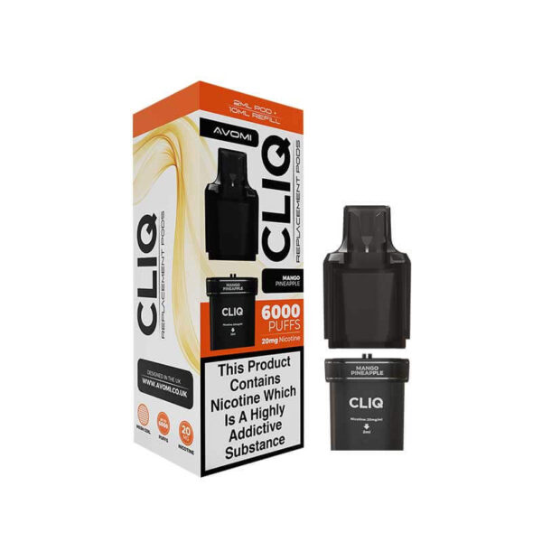 AVOMI CLIQ 6000 PREFILLED VAPE PODS 20MG - Image 12