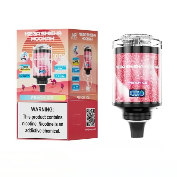 JNR MEGA SHISHA HOOKAH 100K DISPOSABLE VAPE 20MG - Image 10