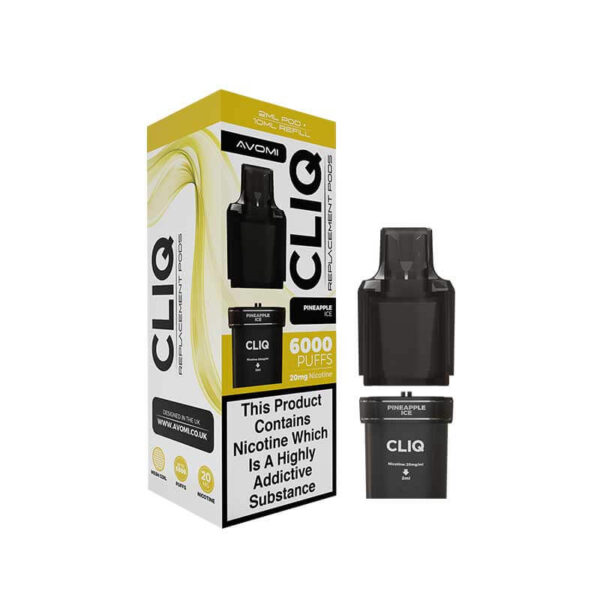 AVOMI CLIQ 6000 PREFILLED VAPE PODS 20MG - Image 13