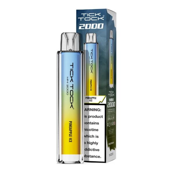 TICK TOCK MINI 2000 DISPOSABLE VAPE KIT 20MG - Image 46