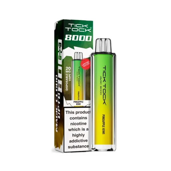TICK TOCK MAGIC 8000 PREFILLED POD VAPE KIT 20MG - Image 48