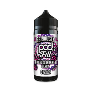 SERIOUSLY POD FILL X2 BLACKCURRANT BERRY 100ML E LIQUID