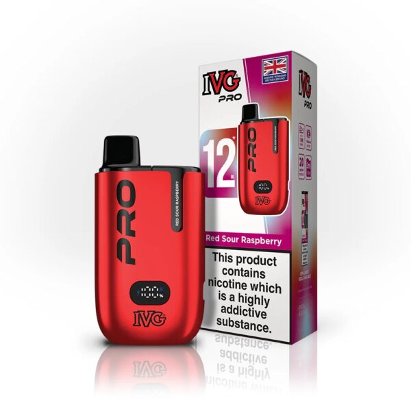 IVG PRO 12 PREFILLED POD VAPE KIT 20MG - Image 7