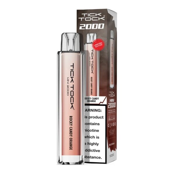 TICK TOCK MINI 2000 DISPOSABLE VAPE KIT 20MG - Image 2