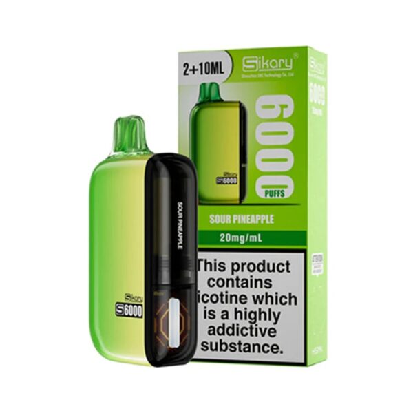 SKE SIKARY S6000 PREFILLED POD VAPE KIT 20MG - Image 3