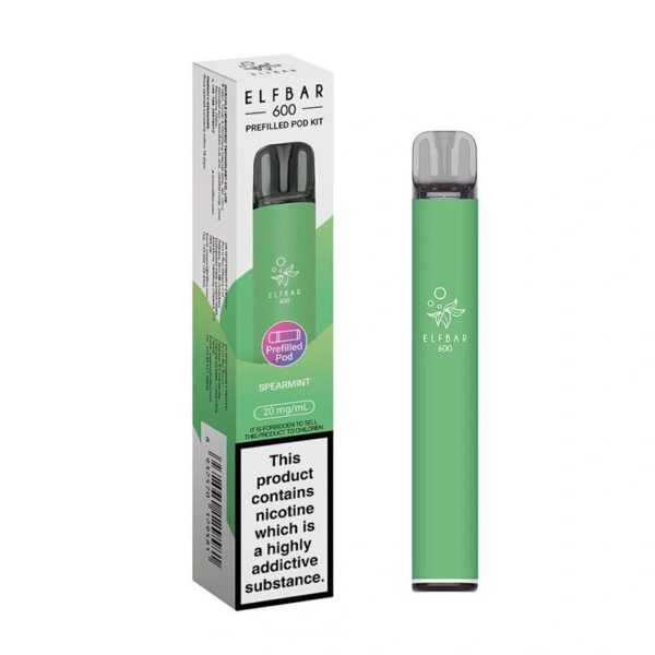 ELF BAR 600 PREFILLED POD VAPE KIT 20MG - Image 34