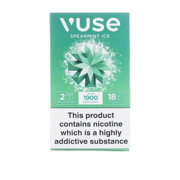 VUSE PRO PREFILLED PODS NIC SALT PACK OF 2 - Image 2
