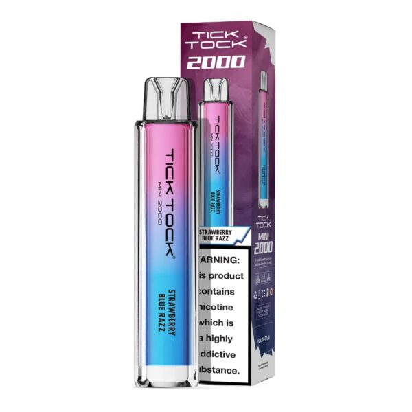 TICK TOCK MINI 2000 DISPOSABLE VAPE KIT 20MG - Image 4