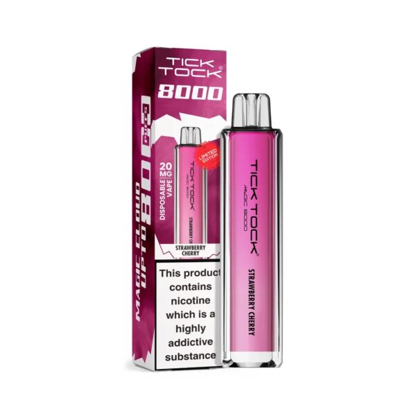TICK TOCK MAGIC 8000 PREFILLED POD VAPE KIT 20MG - Image 6