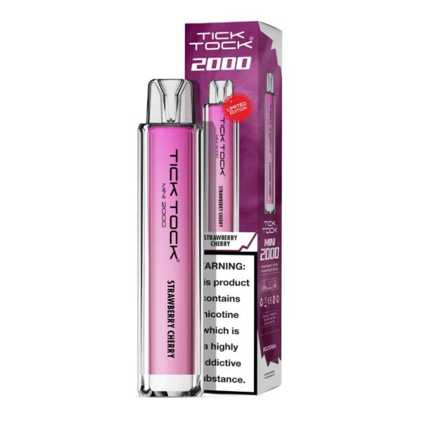 TICK TOCK MINI 2000 DISPOSABLE VAPE KIT 20MG - Image 6