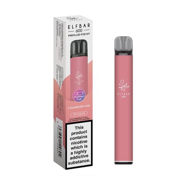 ELF BAR 600 PREFILLED POD VAPE KIT 20MG - Image 4