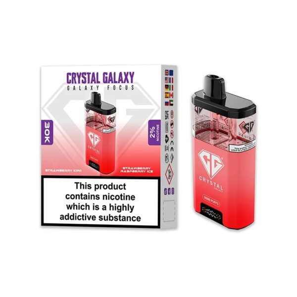 CRYSTAL GALAXY FOCUS 30K DISPOSABLE VAPE KIT 20MG - Image 19