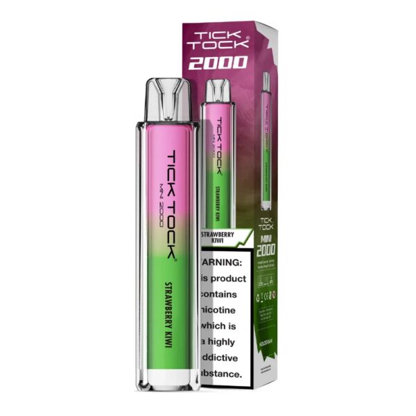 TICK TOCK MINI 2000 DISPOSABLE VAPE KIT 20MG - Image 8