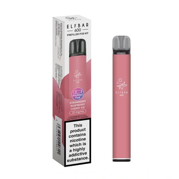 ELF BAR 600 PREFILLED POD VAPE KIT 20MG - Image 6