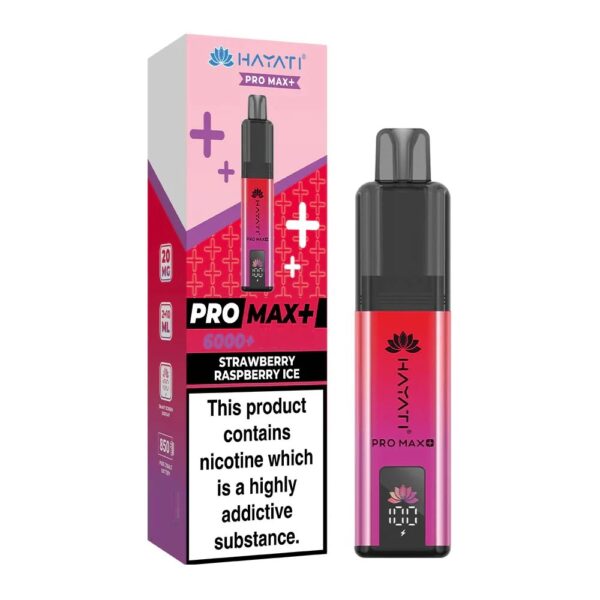 HAYATI PRO MAX+ 6000 PREFILLED POD VAPE KIT 20MG - Image 2