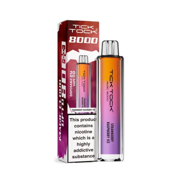 TICK TOCK MAGIC 8000 PREFILLED POD VAPE KIT 20MG - Image 10