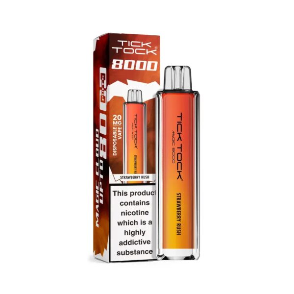 TICK TOCK MAGIC 8000 PREFILLED POD VAPE KIT 20MG - Image 12