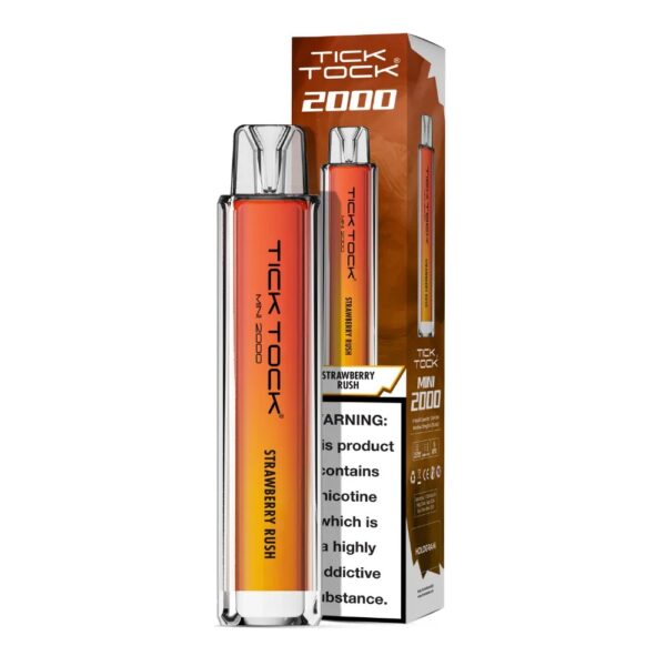 TICK TOCK MINI 2000 DISPOSABLE VAPE KIT 20MG - Image 12