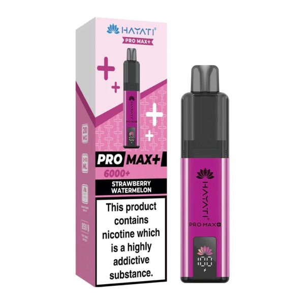 HAYATI PRO MAX+ 6000 PREFILLED POD VAPE KIT 20MG - Image 4