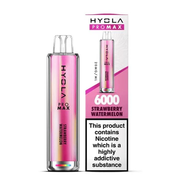 HYOLA PRO MAX 6000 PREFILLED POD VAPE KIT 20MG - Image 6