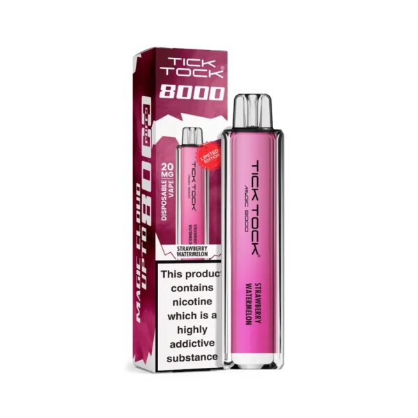 TICK TOCK MAGIC 8000 PREFILLED POD VAPE KIT 20MG - Image 14