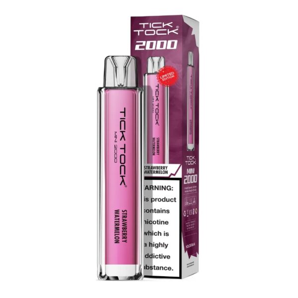 TICK TOCK MINI 2000 DISPOSABLE VAPE KIT 20MG - Image 14