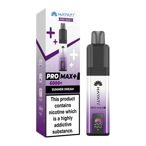HAYATI PRO MAX+ 6000 PREFILLED POD VAPE KIT 20MG - Image 6