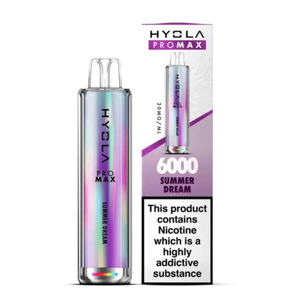 HYOLA PRO MAX 6000 PREFILLED POD VAPE KIT 20MG - Image 10