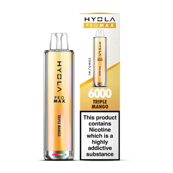 HYOLA PRO MAX 6000 PREFILLED POD VAPE KIT 20MG - Image 12