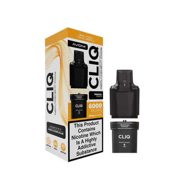 AVOMI CLIQ 6000 PREFILLED VAPE PODS 20MG - Image 20