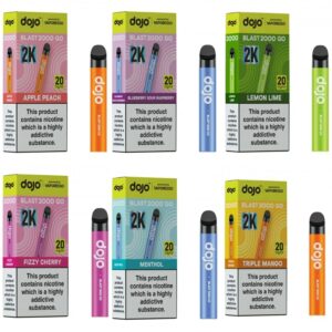 VAPORESSO DOJO BLAST 2000 GO PREFILLED POD VAPE KIT 20MG