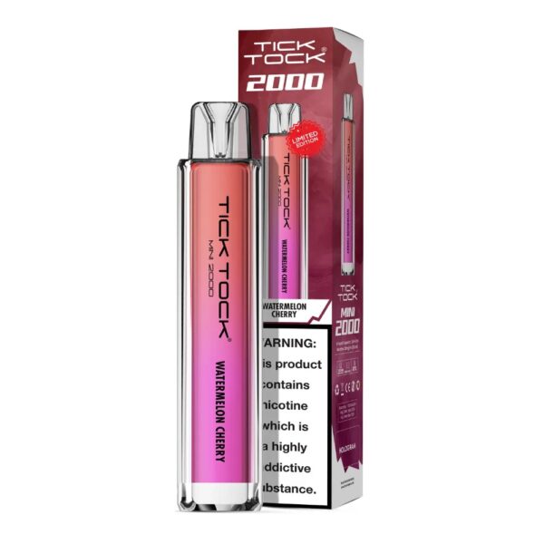 TICK TOCK MINI 2000 DISPOSABLE VAPE KIT 20MG - Image 24