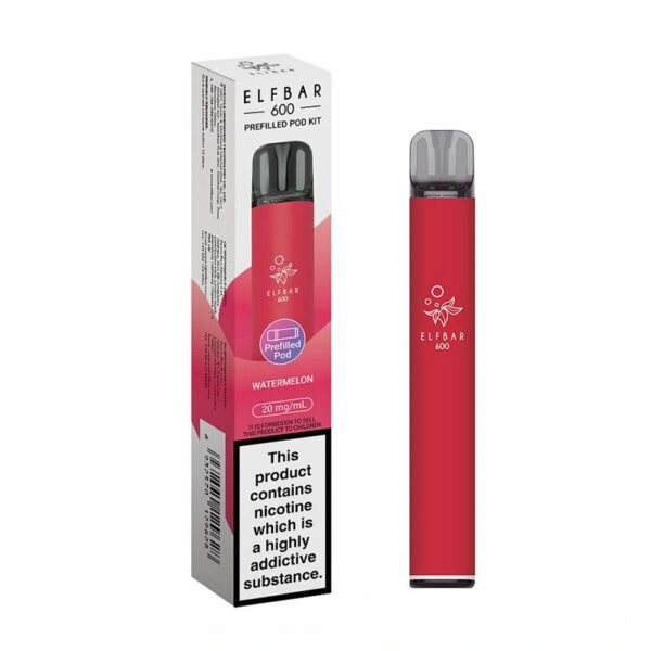 ELF BAR 600 PREFILLED POD VAPE KIT 20MG - Image 8